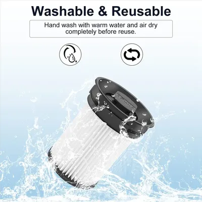 Filter für Miele Triflex HX1 Facelift und HX2 Akku-Staubsauger, Feinstaubfilterzubehör, Teilenummer. 9178017731 HEISS Image