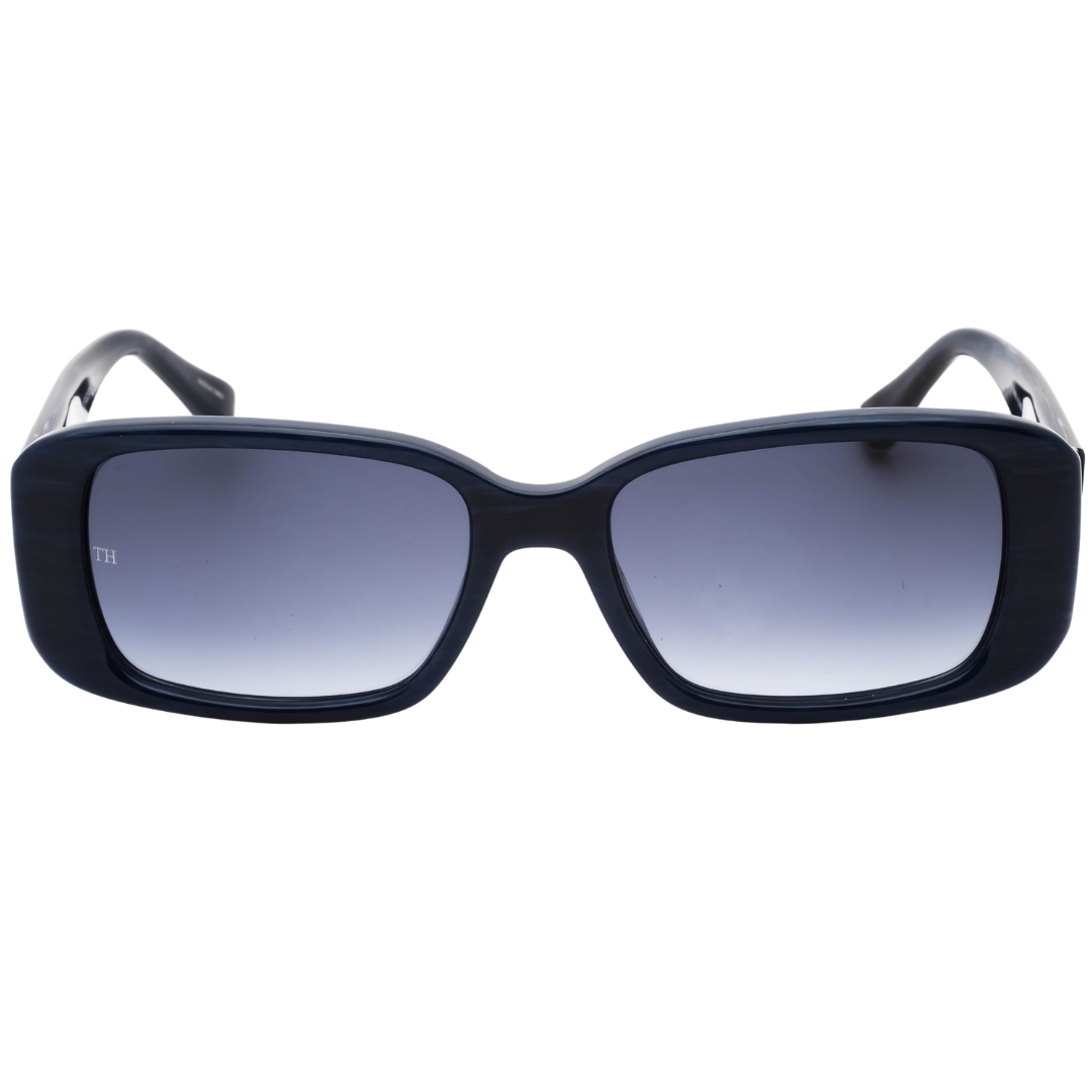 Tommy Hilfiger Dunkelblaue SF-Linsen-Sonnenbrille in Marmorblau Image