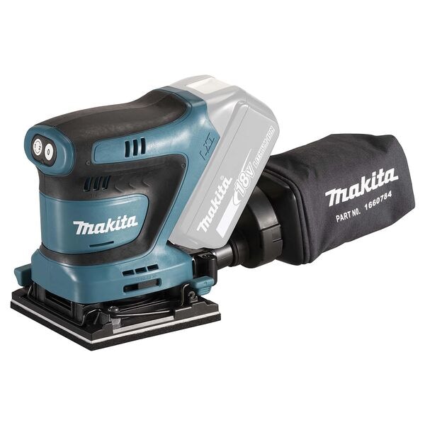 makita Akku-Schwingschleifer »DBO480Z« blau Image