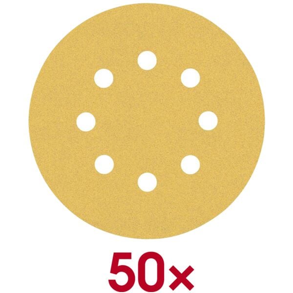 BOSCH Schleifpapier »EXPERT C470 Best for Wood and Paint« 50 St. braun Image