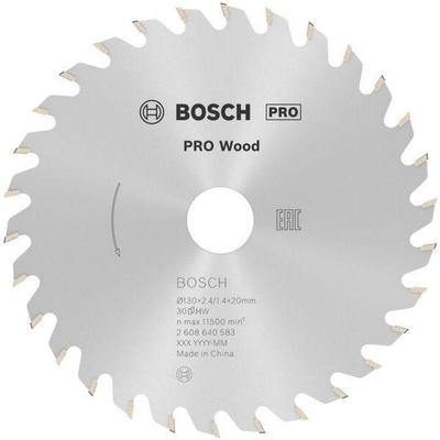 BOSCH Kreissägeblatt »PRO Wood 130 x 2,4 x 20 mm T30« 130,0 mm 30