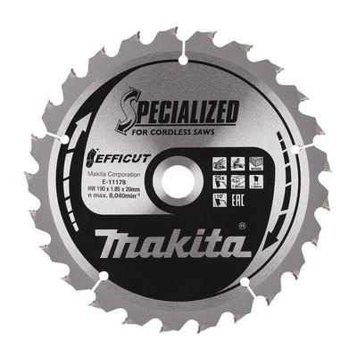 makita Kreissägeblatt »E-11178« 190,0 mm 25 Zähne braun Image