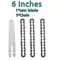 Electric ChainSaws Chains Guide Plate Mini Steel Chainsaw Chain Garden Tools Accessory Blade