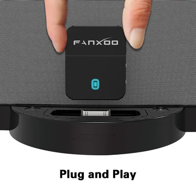Fanxoo DockPro 30 pin Bluetooth Adapter 5.0 for Bose Sounddock JBL SONY YAMAHA Stereo and other