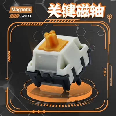 Duhuk Linear Magnetic Gaming Switches 35g (1.23oz) Pre-Lubricated Adjustable Actuation Travel for