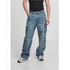 Bequeme Jeans 2Y STUDIOS "2Y Studios 2Y Aidan Cargo Baggy Jeans", Herren, Gr. 31, Normalgrößen, blau (vintage blau), 100% Baumwolle, unifarben, casual, normal, Jeans