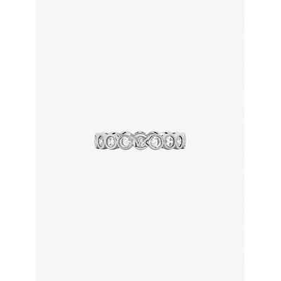 Michael Kors Cubic Zirconia Ring Silver 7