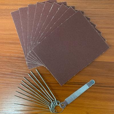 TEMU Guitar Grinding File Guitar Sanding Paper Guitar Grinding Tool Guitar Fret File Tool Guitar Fret File Kit Guitar Repair Tool Bass Bridge Fret Wire Tool Ukulele Alloy Suite Image