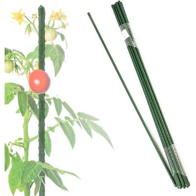 TEMU Plant Sticks Plant Support - 10pcs - Lengths: 60-180 Cm - Plant Holders Made Of Metal & Plastic - Ideal For Tomatoes, , Flowers & Climbing Plants Image