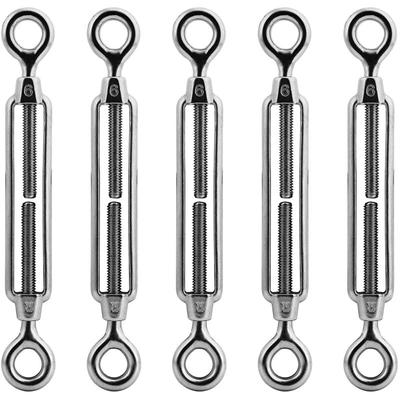 Kabelspanner mit Haken und Öse – Hergestellt aus Edelstahl 304, M6-Spanner. Image