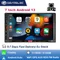 Autoradio Carplay Android 13 Auto 7 Zoll 2 Din Car screen RDS Wifi GPS für Volkswagen Nissan Hyundai Toyota Auto Multimedia-Player