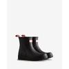 Gummistiefel HUNTER "PLAY SHORT BOOT", Gr. 37, schwarz, Synthetik, sportlich, Schuhe
