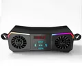 Altoparlanti per moto Sistema audio stereo wireless Supporto per manubrio 12V Lettore MP3 Ingresso AUX USB Radio FM Nessuna funzione di ricarica senza