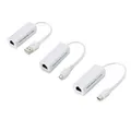 Cavo Ethernet da USB a RJ45 Splitter Estendi Adattatore Micro USB 2.0 Scheda di rete 100Mbps per Tablet Laptop PC Computer Android