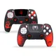 Custodia morbida in silicone per controller di gioco PS5 Custodia protettiva Spider Gamepad Touchpad Adesivi Thumb Stick Grip Cap Accessori