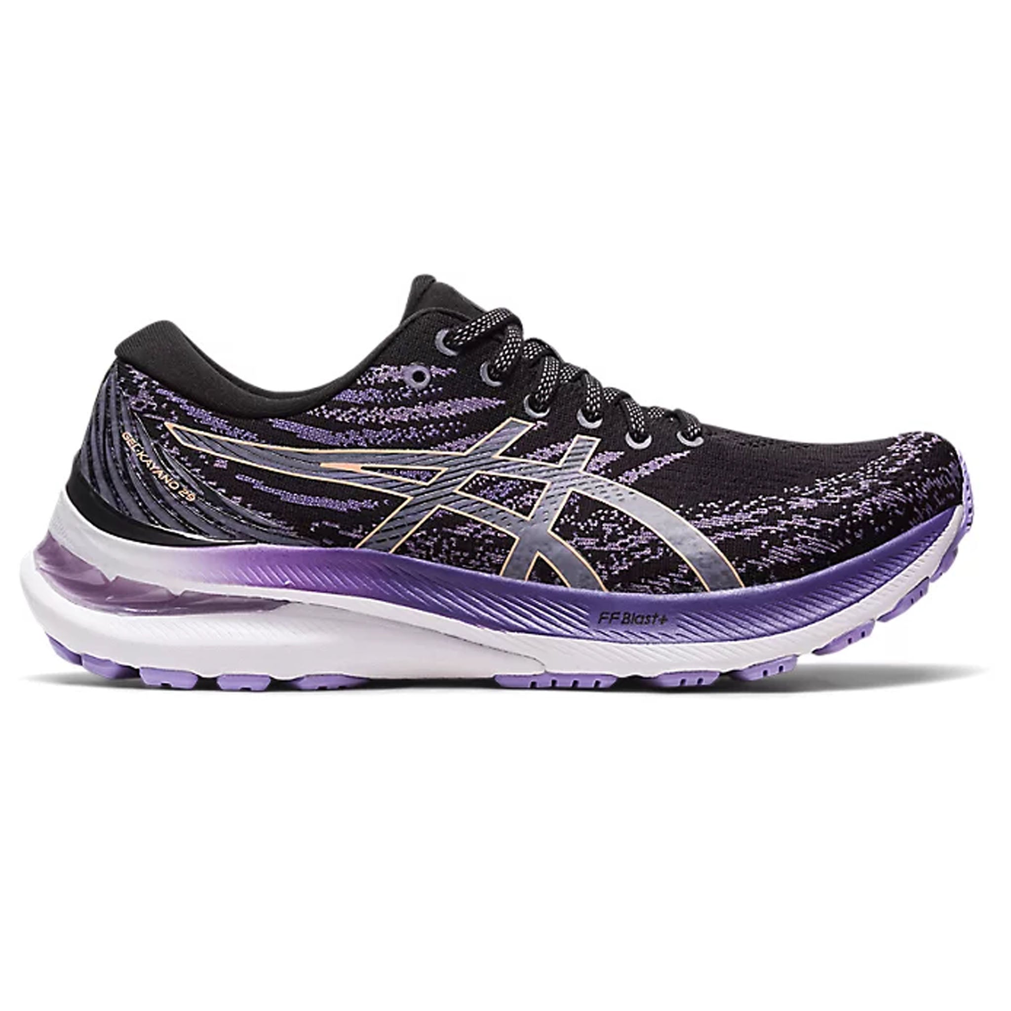 Asics Gel-Kayano 29 Damen Schwarze Laufschuhe