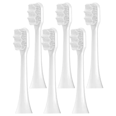6 Pcs Ultra Soft Replacement Brush Heads Compatible with Philips Sonicare Electric Toothbrush