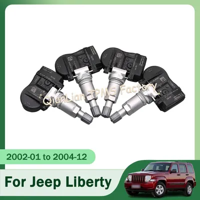 4pcs SE10004 TPMS Tire Pressure Monitor System For Jeep Liberty Grand Cherokee Wrangler Commander