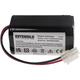 Extensilo - batteria compatibile con Ecovacs Deebot CR130, M82, KK8, CR120, DL33, DL35, DG800,