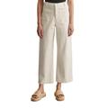 5-Pocket-Hose MARC O'POLO "aus Organic Cotton Stretch", Damen, Gr. 31, Länge 34, weiß (weiß cotton), Obermaterial: 97% Baumwolle, 3% Elasthan, unifarben, casual, regular fit knöchelfrei, Hosen