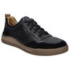 Sneaker JOSEF SEIBEL "Cleve 01", Herren, Gr. 40, schwarz, Leder, sportlich, Schuhe, Freizeitschuh, Retro Sneaker, Schnürschuh mit Schuhweite weit