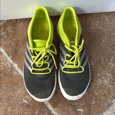 Adidas Shoes | Adidas Climacool Green And Yellow Athletic Shoes | Color: Green/Yellow | Size: 9.5