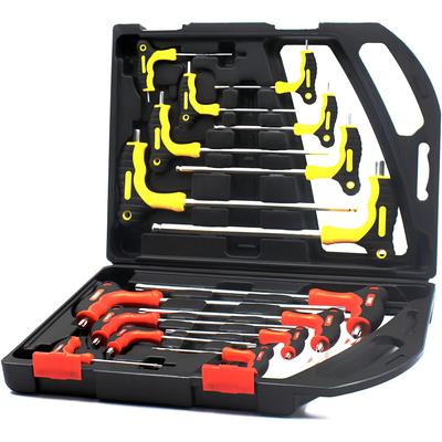 TEMU 16pcs T Handle Metric Hex Key Allen, Star Torx, Long Arm Ball, T Bar Wrench With Gift Box, 2024 , Christmas Gift Image