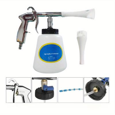 TEMU Car Cleaning , Deep Cleaning Of Vehicle , Engine Compartments, Auto Detailing Tools, Adjustable Air Pressure, Without Battery Image