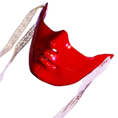 Maske für Cosplay Halloween Party Maske Halbe Gesicht Maske Maskerade Maske für Frauen Männer Image