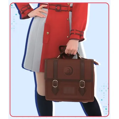 Anime Lycoris Recoil Cosplay Kostüm Tasche Cosplay Requisiten Uniform Paket Hochschulen Schulter Image