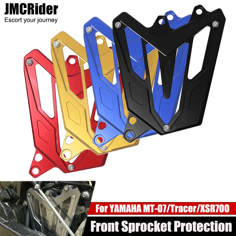 MT-07 motorrad motor kettens chutz für yamaha mt07 mt 07 tracer xsr700 2007-2015 2013 2020 fz07 vordere Kettenrad abdeckung Image