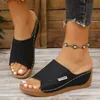 Sommer Sandalen Schuhe Frauen Plattform Wanderschuhe Slip auf Sandalen Frau Keil Damen Schuhe Strand