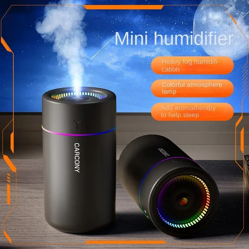 280ml Luftbe feuchter großes Nebel volumen bunte Atmosphäre Licht leise Aroma Diffusor ätherische Öle Aroma therapie für Heimauto Image