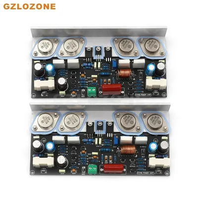 GZLOZONE Classic Discrete Sym6 Hifi-Leistungsverstärkerplatine/Verstärker-KIT 200 W + 200 W Image