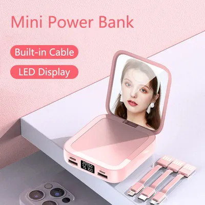 20000 mah Mini Große Kapazität Power Bank Tragbare Digital Display Schnelle Lade Dual USB Externe Batterie für Xiaomi 15 Power