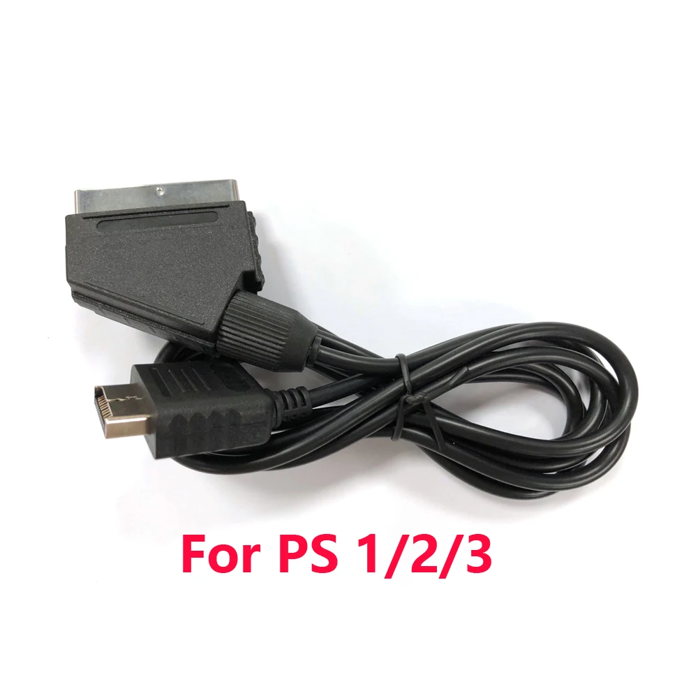 Hochwertiges RGB-Scart-Kabel für Sony für Playstation 1/2/3 für ps1 ps2 ps3-Spielekonsole Scart Line TV mit Kabel kabel Image