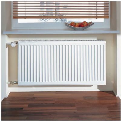 Kermi Profil-K therm-x2 Austausch Flachheizkörper Typ 12 Weiß 954x64x400mm 714W bei 75/65/20 Grad C Image