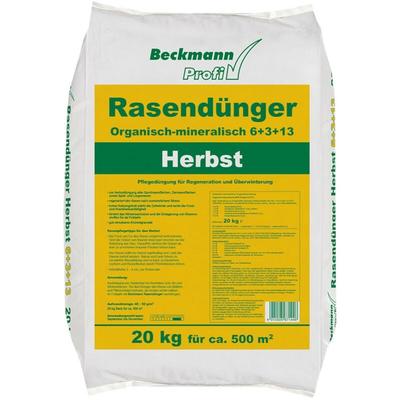 Beckmann - profi Rasendünger Herbst 6+3+13 20 kg Herbstrasendünger Image
