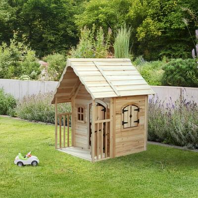 Home Deluxe - Spielhaus aus Holz kimi - Natur Holzspielhaus natur, Spielhaus aus Holz, Kinder Image