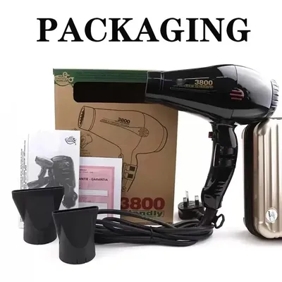 Professional 1600W Negative Ion Hair Dryer Home Appliance Ceramic Hot and Cold Wind Blow Dryer Powerful Wind Hair Styling Tools