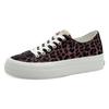 Plateausneaker TAMARIS, Damen, Gr. 42, leodruck, Textil, animal-print, sportlich, Schuhe, Freizeitschuh, Halbschuh, Schnürschuh mit Logo an der Ferse
