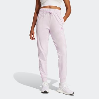 Sporthose ADIDAS SPORTSWEAR "W 3S SJ JOGGER", Damen, Gr. M, N-Gr, ice lavender, bliss lila, Obermaterial: 93% Baumwolle, 7% Elasthan, sportlich, Hosen Image