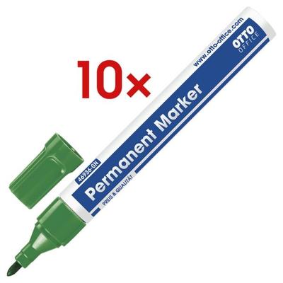 OTTO Office 10x Permanent-Marker grün Image
