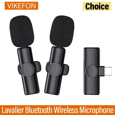Microphone Wireless Lavalier Microphone for Live Streaming/YouTube/TikTok/Facebook Live Noise