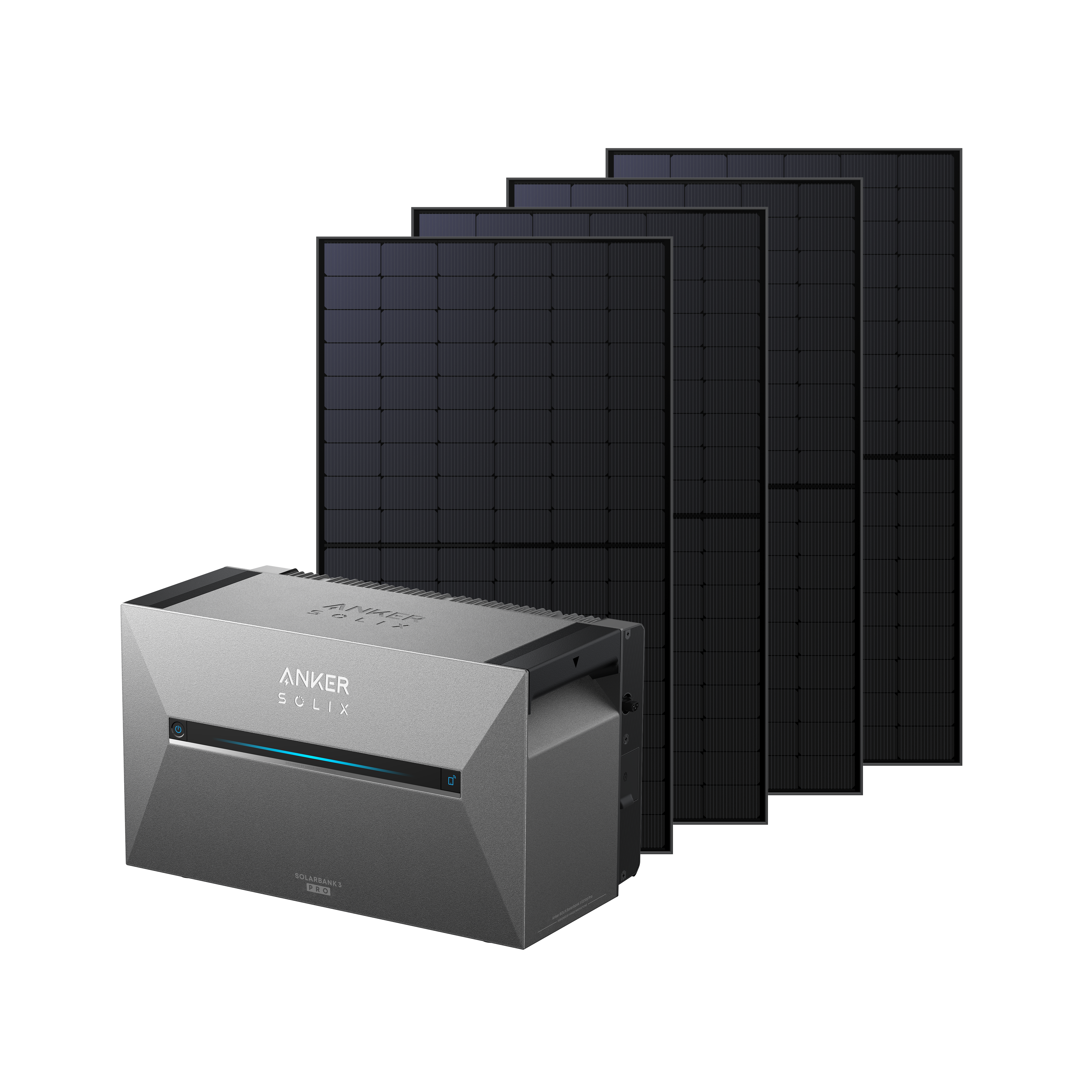 Anker SOLIX Solarbank 3 E2700 Pro + 1780Wp Bifaziales Solarmodul Image