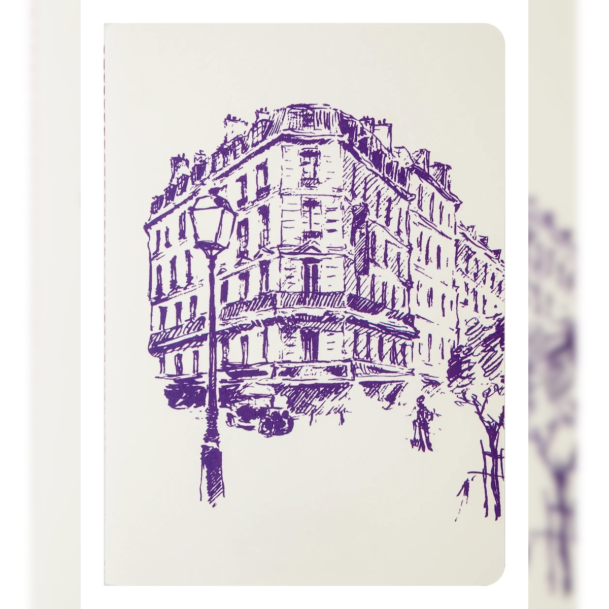 Jacques Herbin 5x A5-Notizbuch # Rue de la Verrerie- Blau 93017T Image