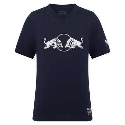 Red Bull Racing Graphic Bull T-Shirt – Marineblau – Kinder Image