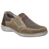 Slipper JOSEF SEIBEL "New Anvers 78", Herren, Gr. 47, beige (sand, braun), Leder, Textil, sportlich, Schuhe, Schlupfschuh, Freizeitschuh, Sneaker mit Gummizug