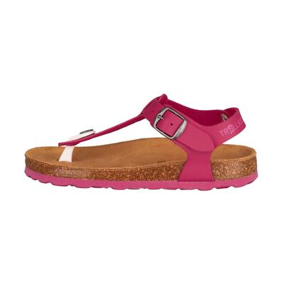 Sandale TROLLKIDS "GIRLS ALESUND SANDAL", Gr. 33, fireberry, Synthetik, sportlich, Schuhe Image