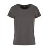 T-Shirt URBAN CLASSICS "Urban Classics Ladies Sorona Regular Tee", Herren, Gr. 3XL, grau (magnet), 70% Baumwolle, 30% Polyester (Sorona), unifarben, casual, normal, Rundhals, Kurzarm, Shirts